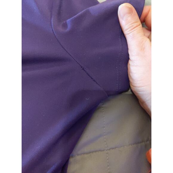 Eddie Bauer Womens S Purple Travex V-Neck Dress Athletic Travel AS IS - Picture 10 of 10